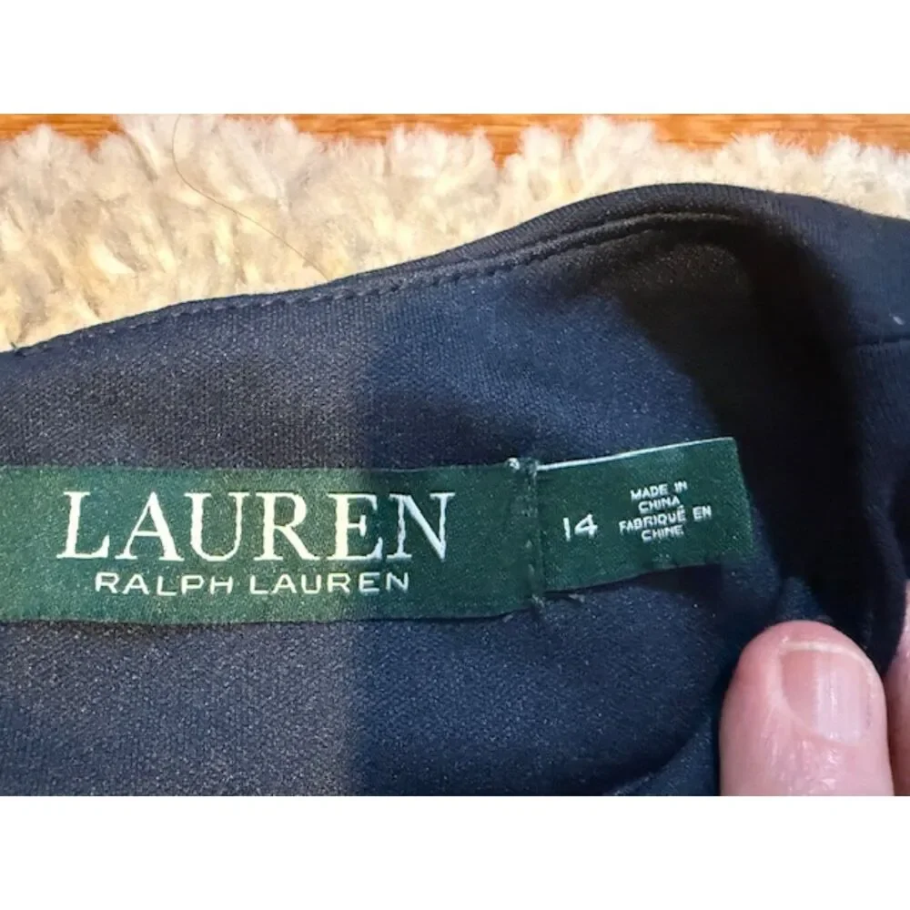 DO NOT BUY. Lauren Ralph‎ Lauren Navy Blue Long Sleeve